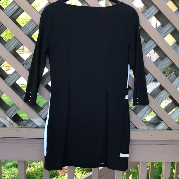 WHBM COLOR BLOCK LONG TOP - Picture 5 of 7